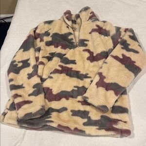 Como Vintage Multicolor Fleece Jacket